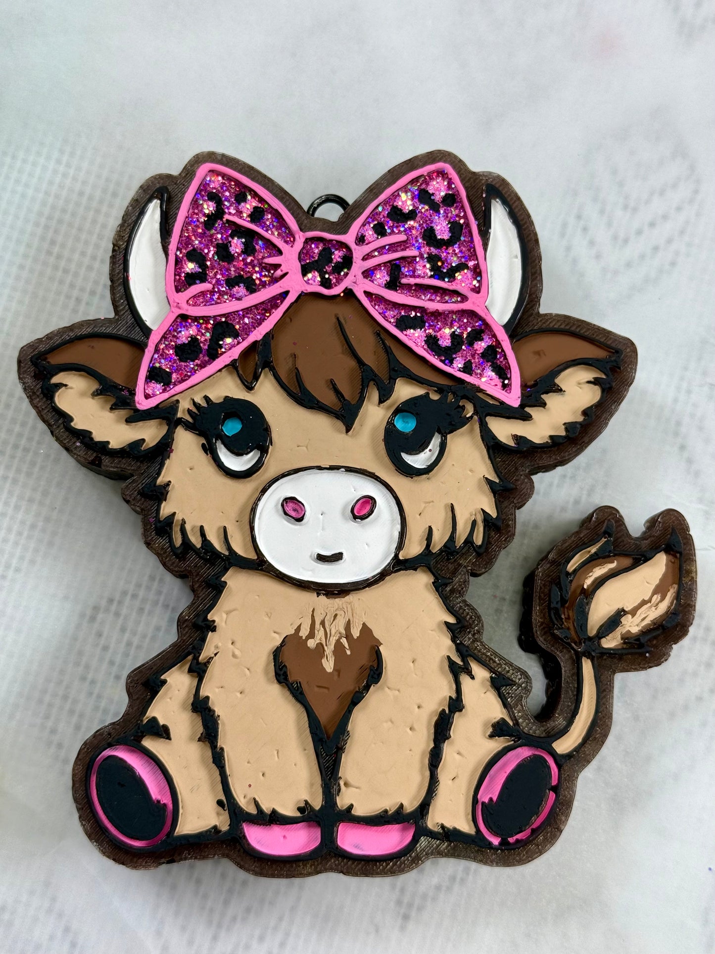 Car Freshies- Cow Girl Bow