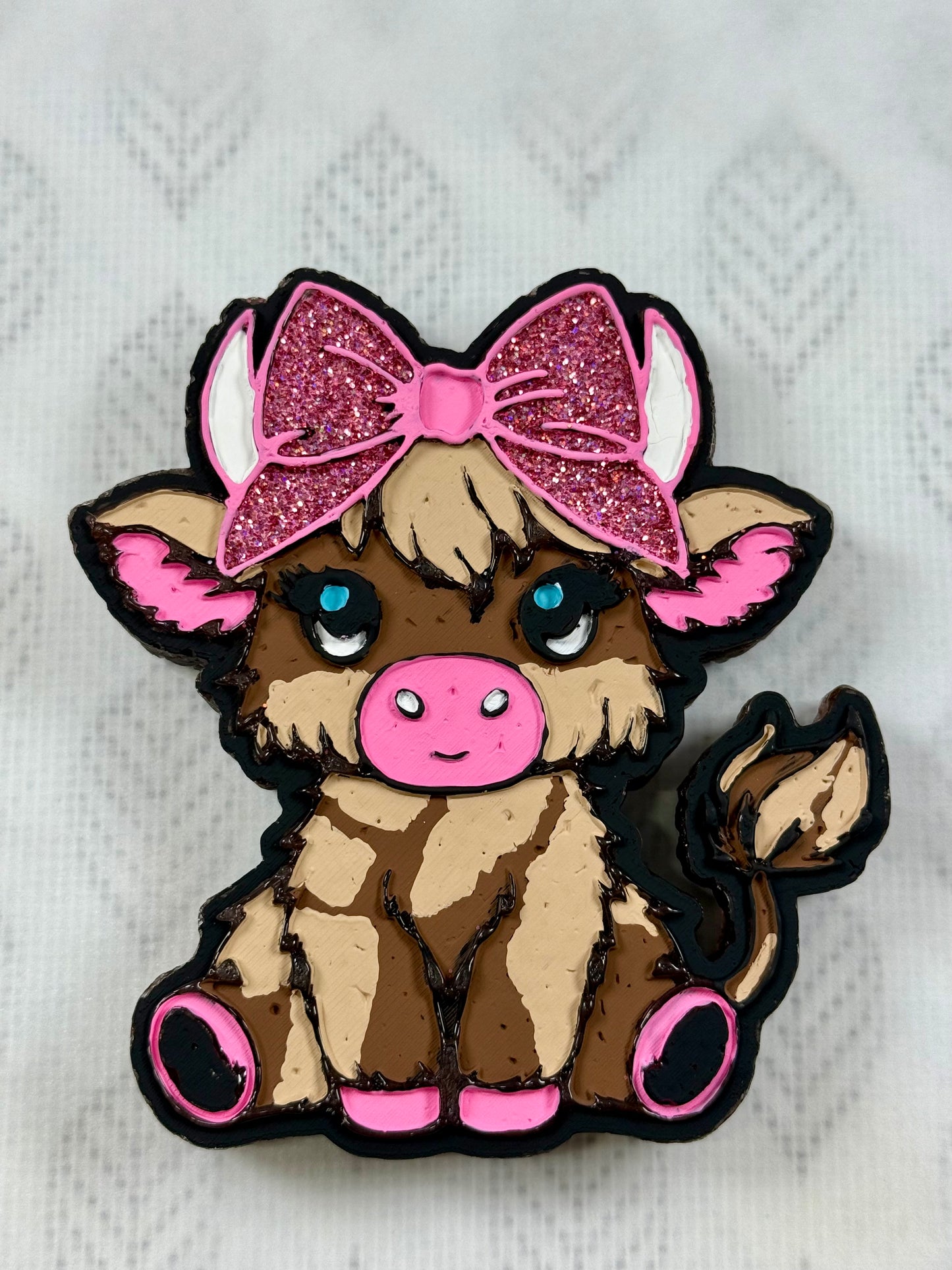 Car Freshies- Cow Girl Bow