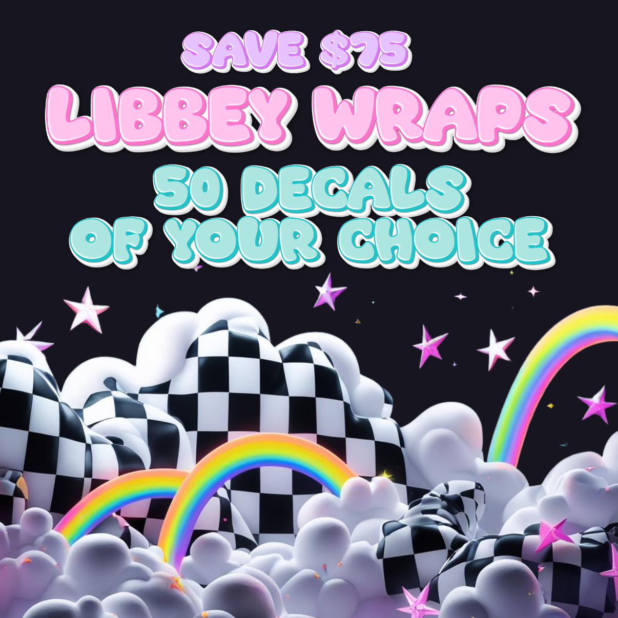 Mystery Bundle UVDTF Decals 50