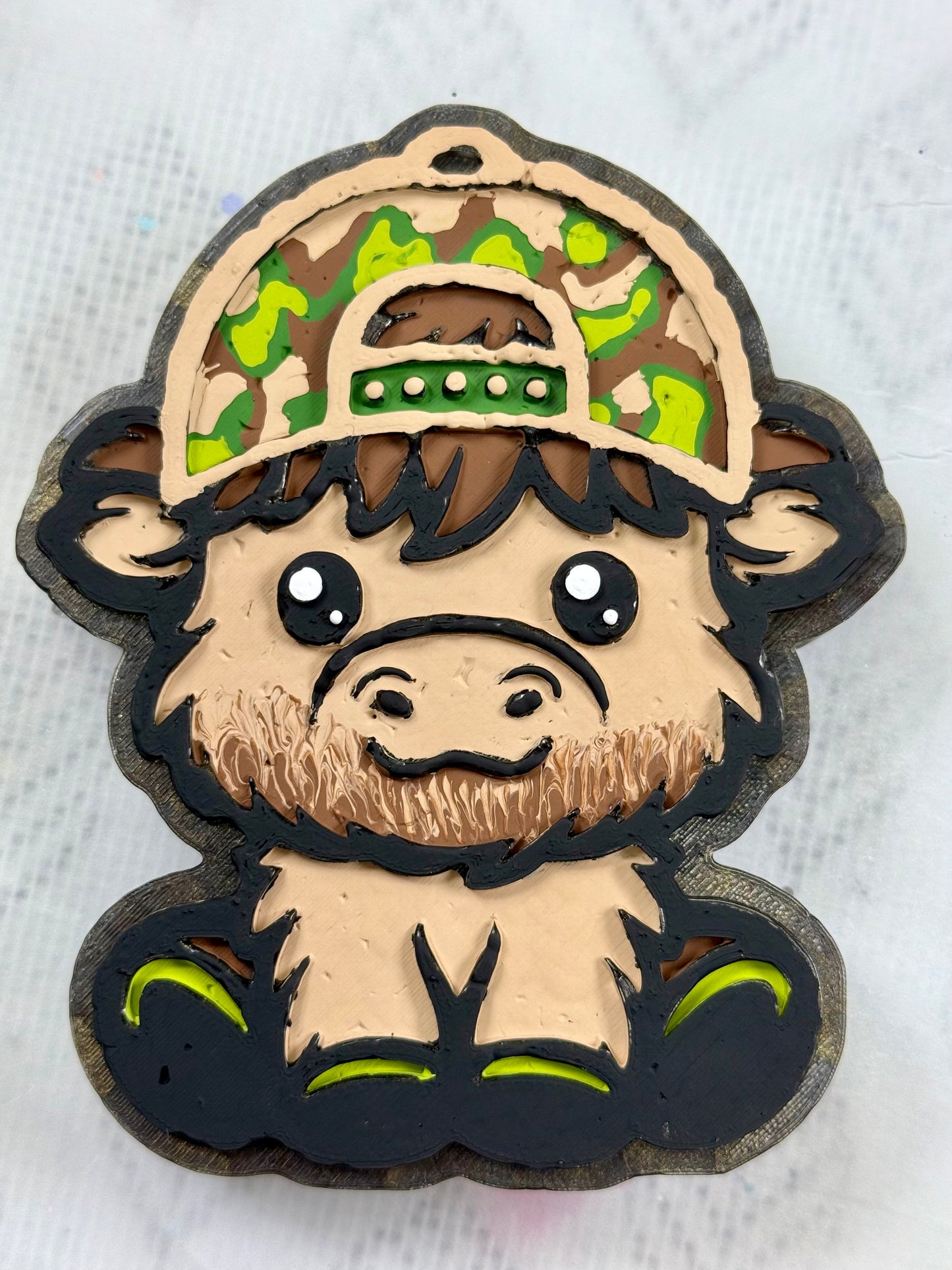 Car Freshies- Boy Cow Hat