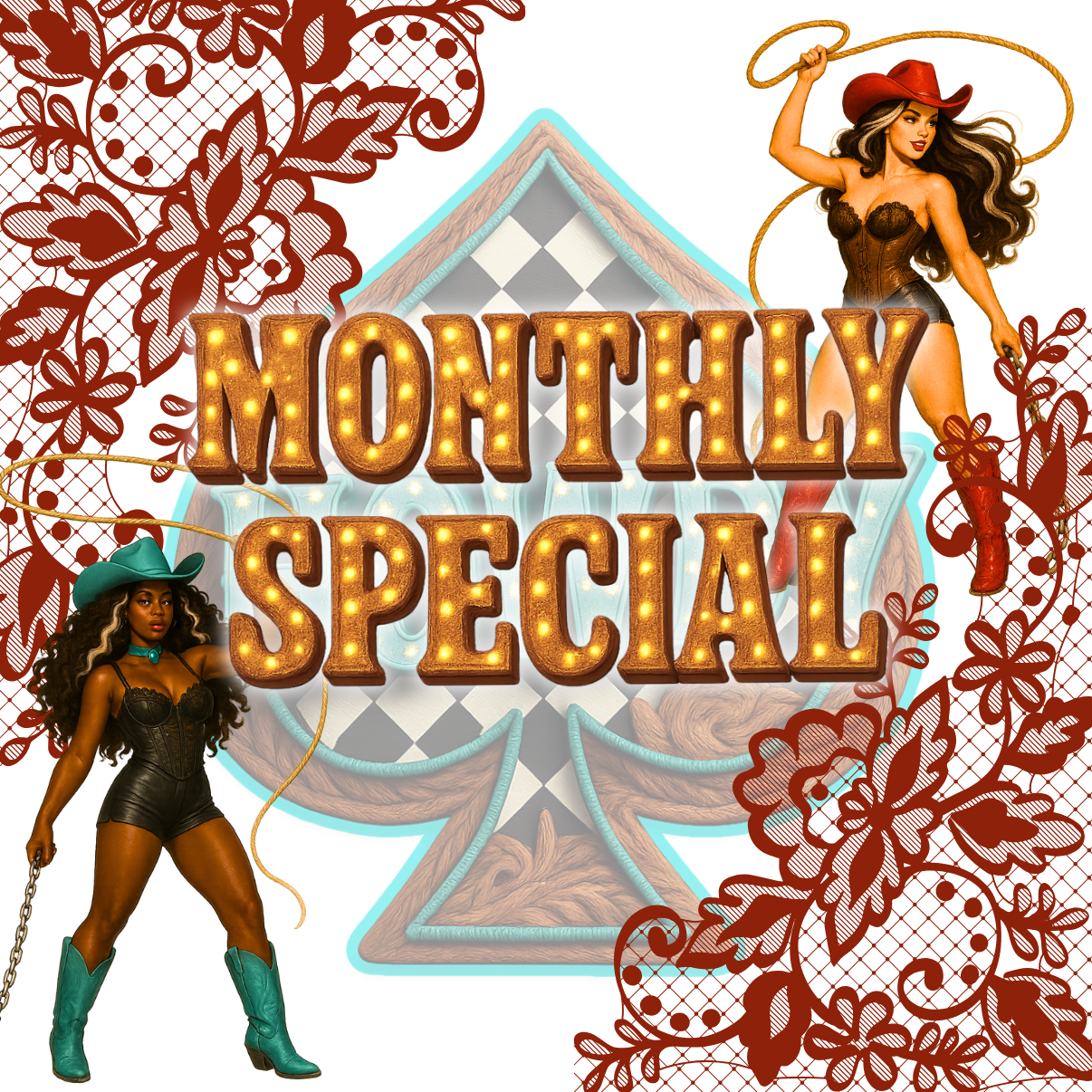 MONTHLY SPECIAL WIN $2ea