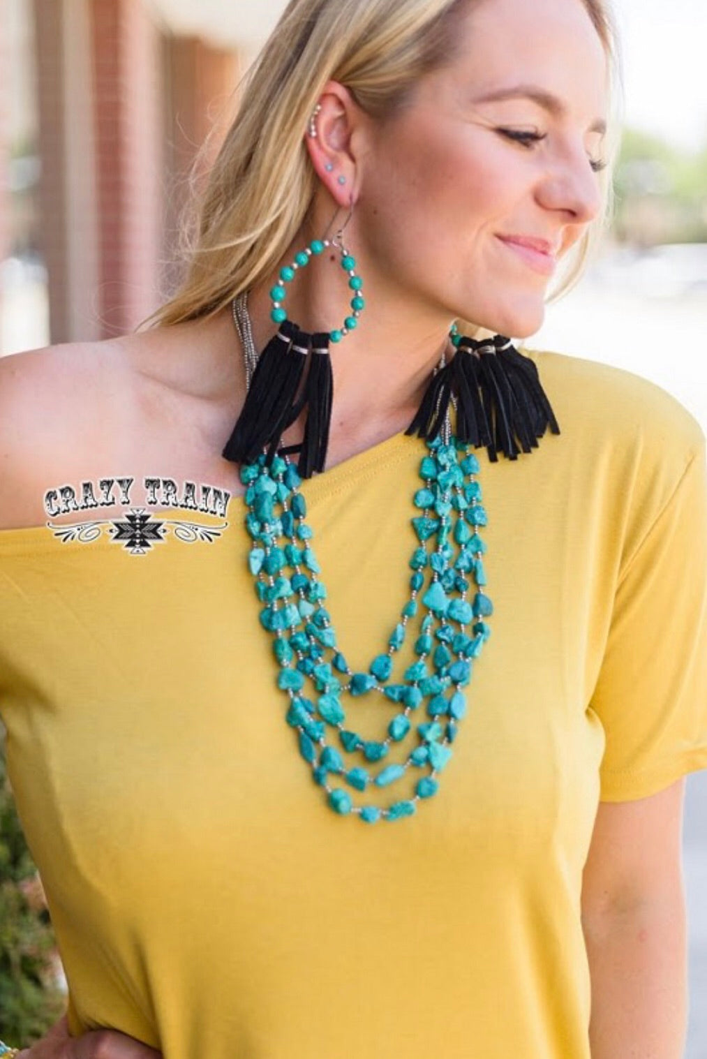 River Stone Necklace