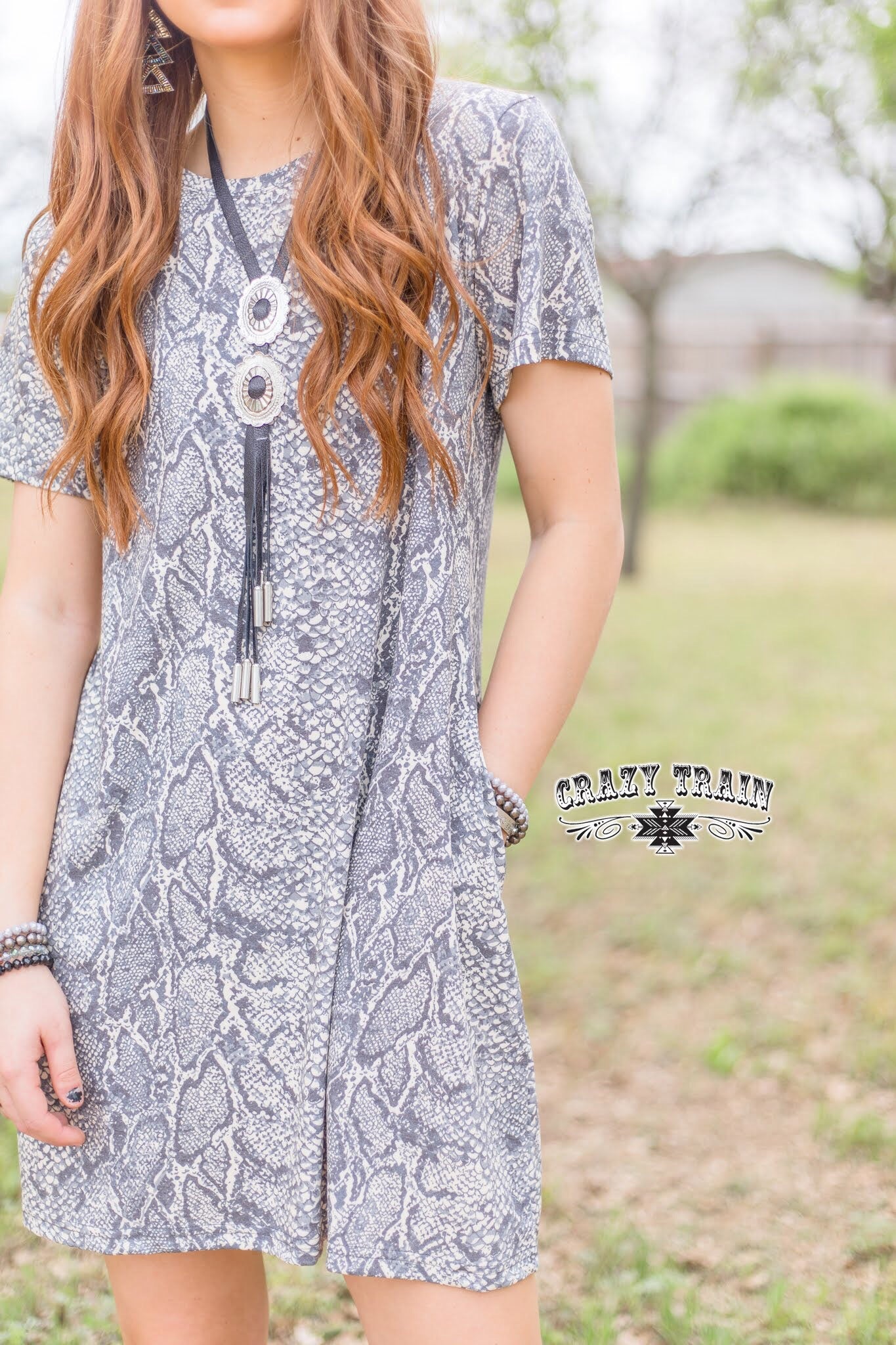 Python Pocket Dress