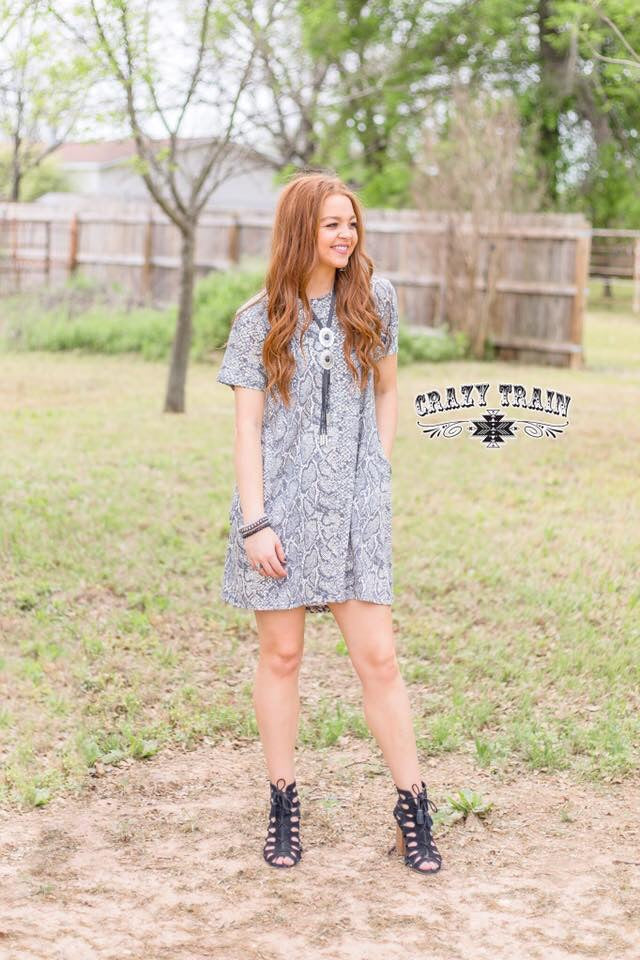 Python Pocket Dress