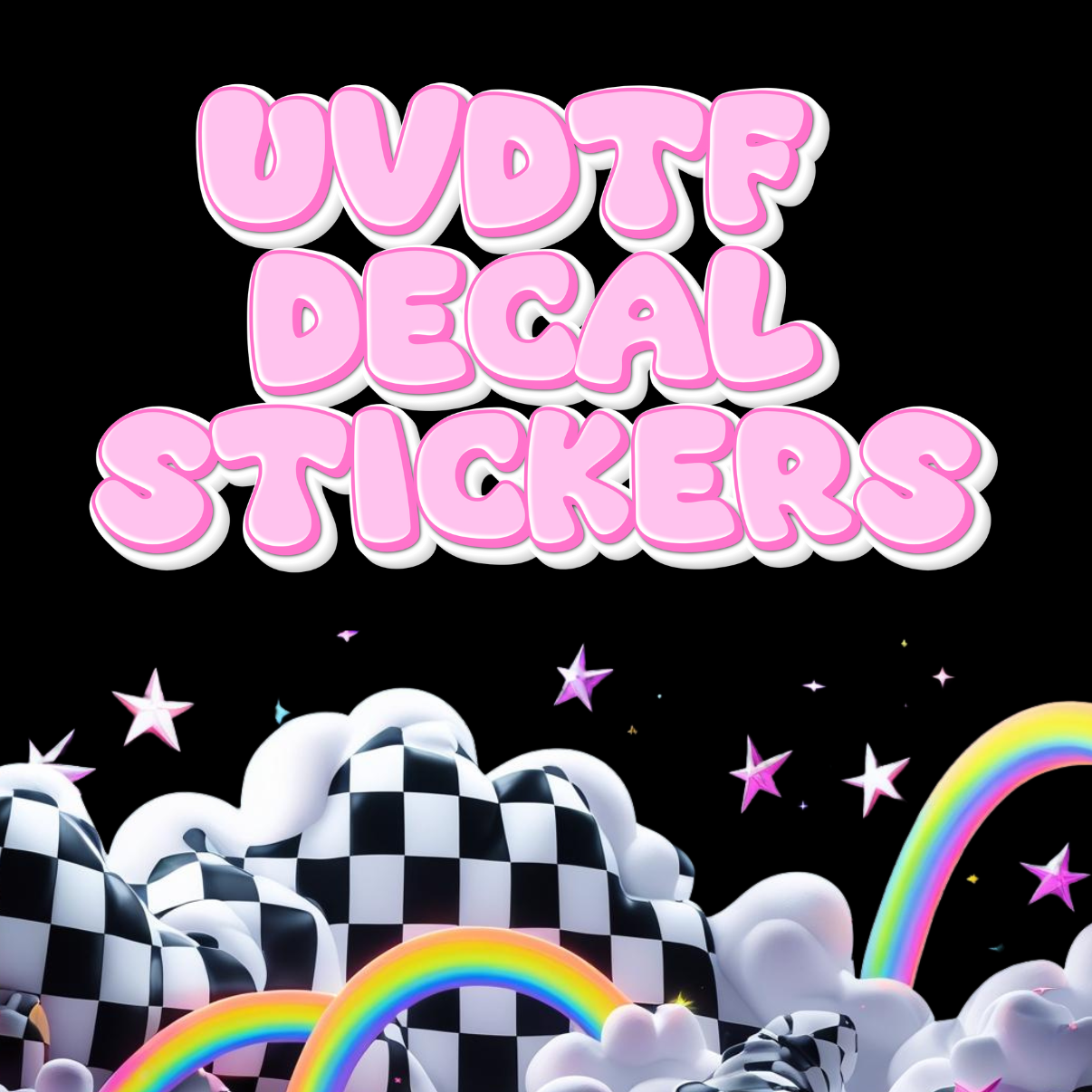 UVDTF DECAL STICKERS