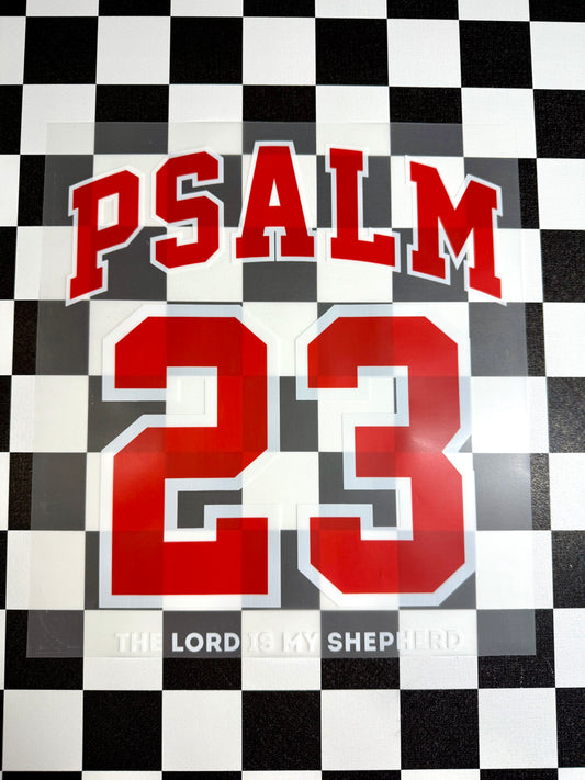 PSALM 23 RED