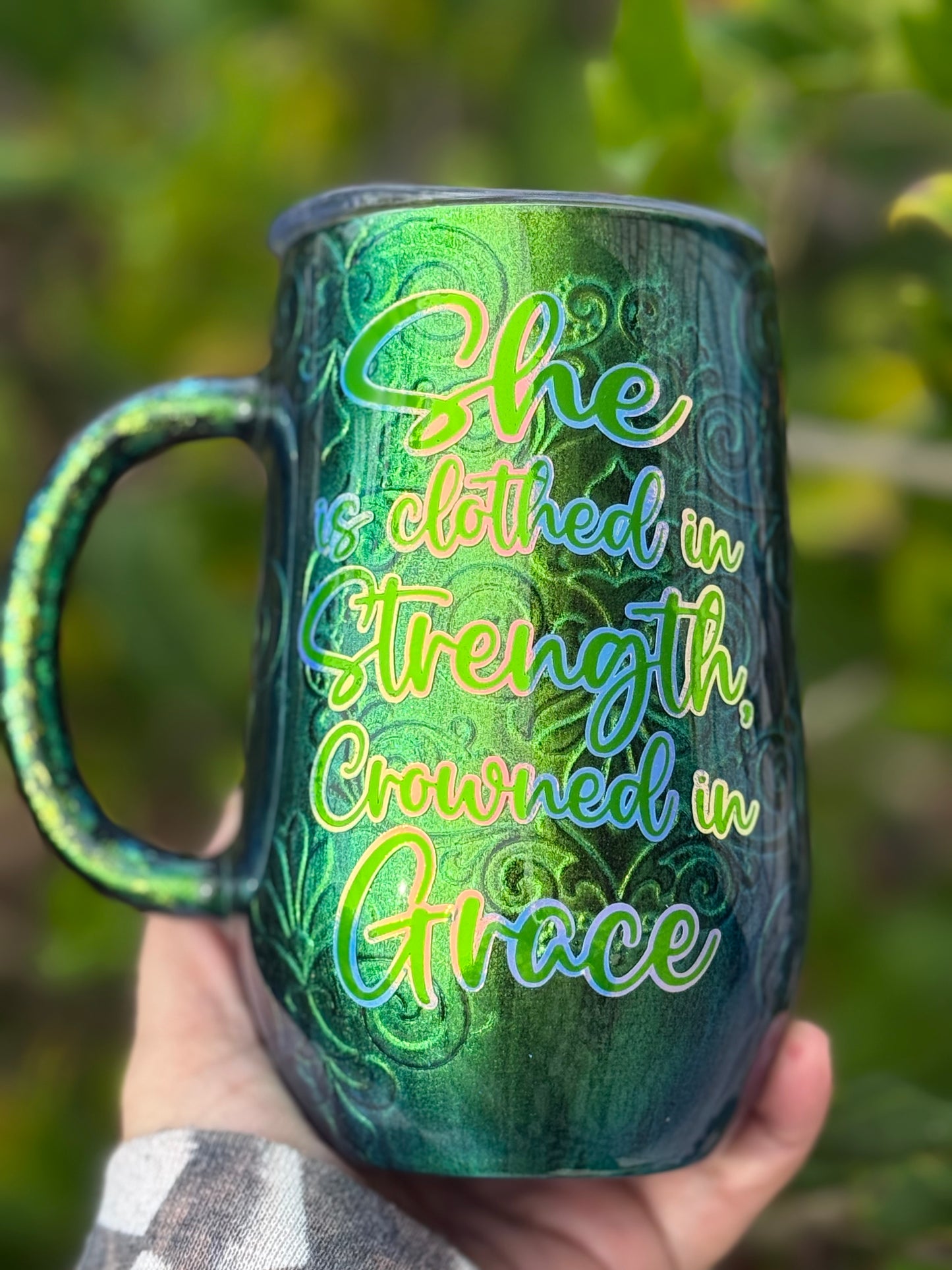 CROWNED IN GRACE- 16oz coffee mug