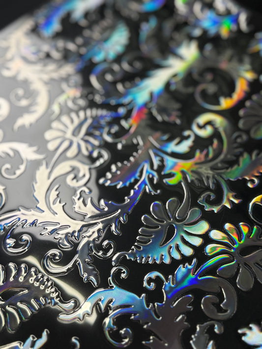 Tooled Silver Holo