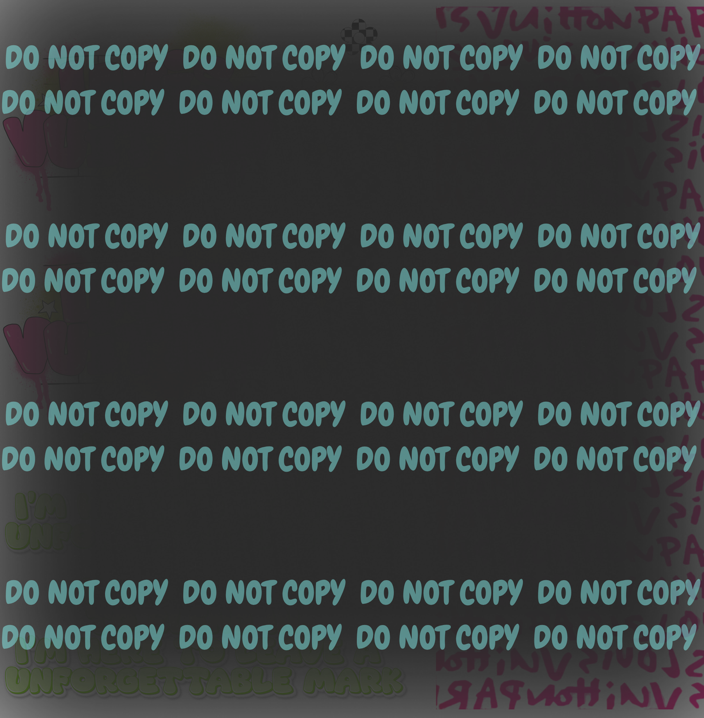 PINK AND LIME BOUJEE GRAFFITI