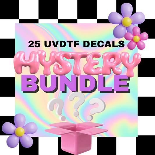 Mystery Bundle UVDTF Decals 25