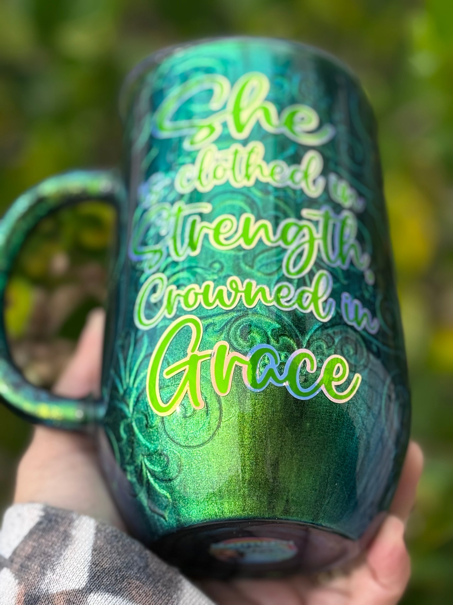 CROWNED IN GRACE- 16oz coffee mug