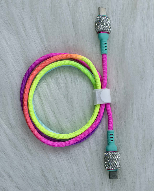 NEON CHARGER 3Ft USBC