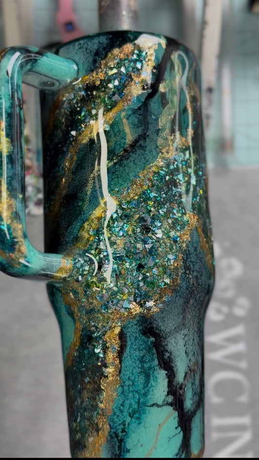 PUNCHY COWGIRL- 40oz Tumbler