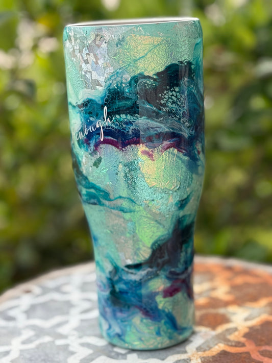 40oz Tumbler- Modern Curve Amazing Beautiful