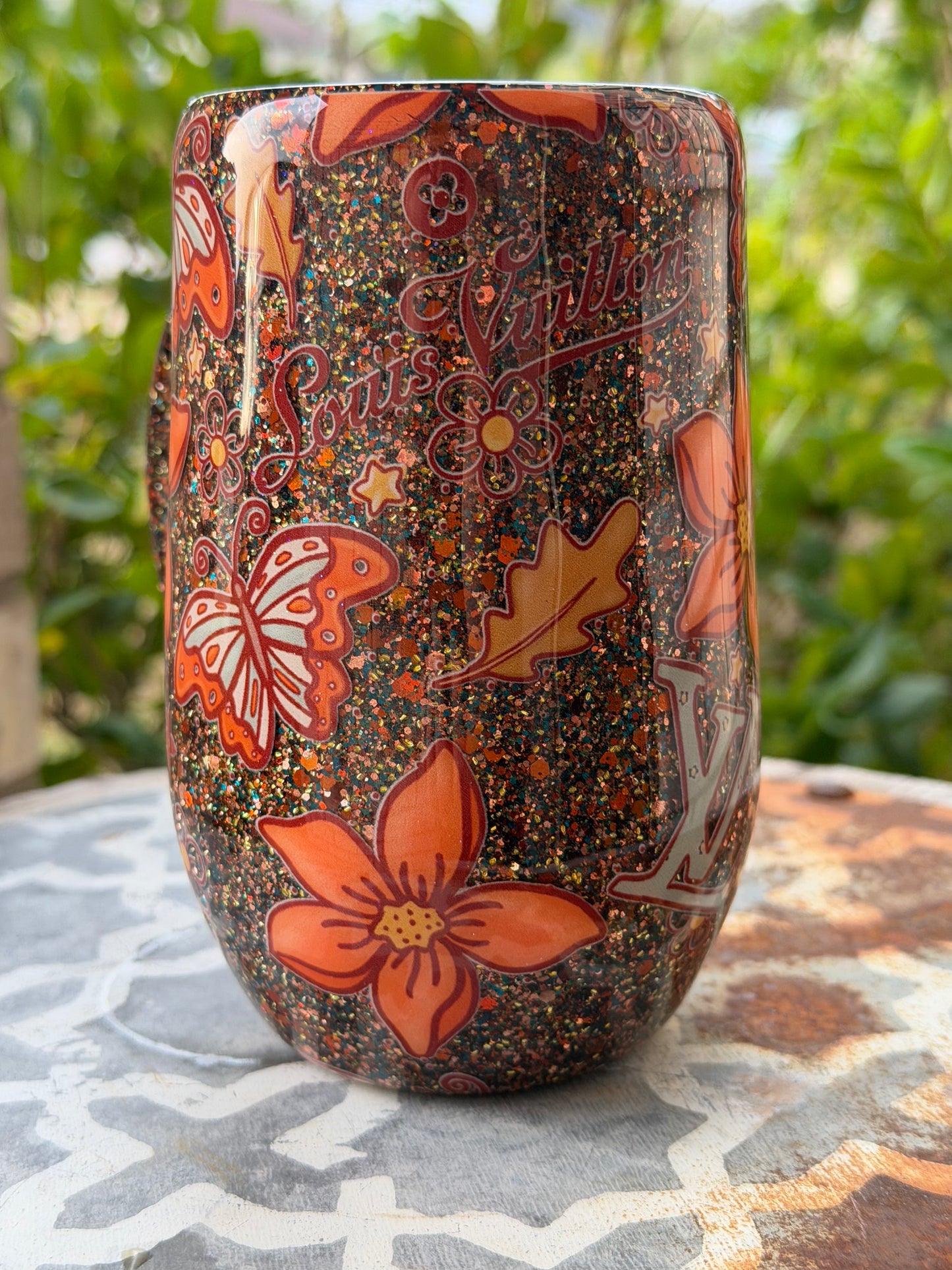 Boujee Butterfly -16oz Coffee Tumbler