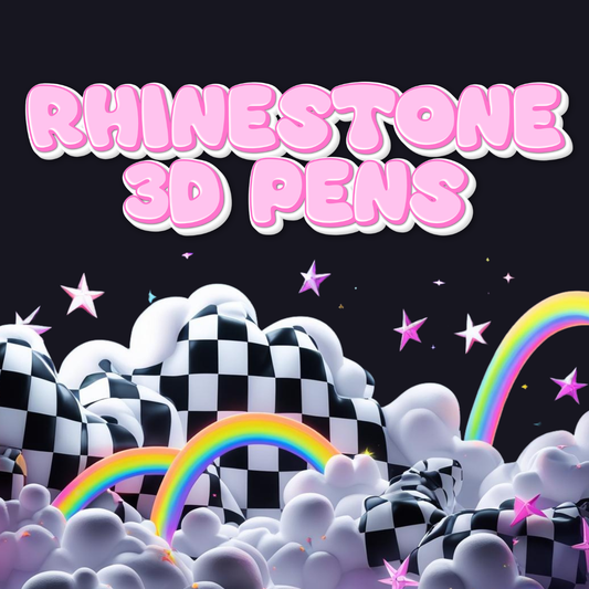 3D RHINESTONE BEADABLE PEN (JUST PEN)