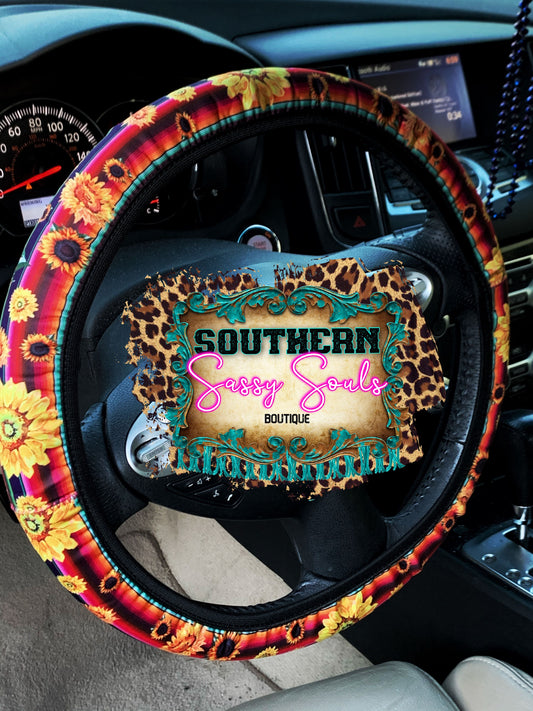 Serape Sunflower Steering- Restocking
